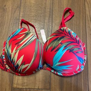 Tropical weather everywhere super push up bra